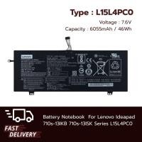 ราคา Lenovo แบตเตอรี่โน๊ตบุ๊ค Lenovo Ideapad 710s-13IKB 710s-13ISK L15L4PC0 ของแท้100% ส่งฟรี !!! รับประกัน 1 ปี (27206663212)