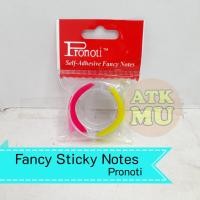 ราคา Sticky Notes / Tag / Label Pronoti Self Adhesive Fancy Notes 2 สี (41155724682)