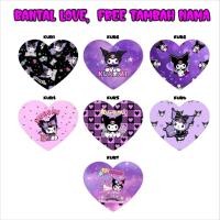ราคา KUROMI CHARACTER LOVE PILLOW ฟรีชื่อและภาพพิมพ์รูปถ่ายสามารถปรับแต่งโปรแกรมเพื่อซื้อ DESIRES, ไม่มี PO (50353244435)
