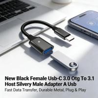 ราคา Convertor Black Female Type 3.0 A to OTG Host Adapter Male USB-C Silvery New USB 3.1 Type (54356182162)