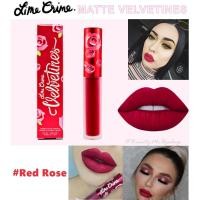ราคา Lime Crime Velvetines Matte Lipstick #Red Rose (341071454)
