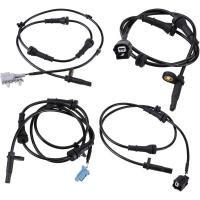 ราคา 4PCS ABS เซ็นเซอร์ความเร็วล้อด้านหน้าด้านหลังขวาและซ้าย Fit สําหรับ 2009 สําหรับ Nissan Murano 3.5L 2010 สําหรับ Nissan Murano 3.5L 2011 Nissan Murano 3.5L 2012 3.5L ABS Sens (53114974258)