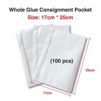 ราคา 100PCS A5 กระเป๋าบิล Airway ทั้งกาว / กระเป๋าฝากขาย (17cm*25cm) (50465085217)