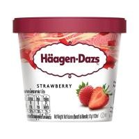 ราคา [สินค้าส่งด่วน] ฮาเก้นดาส ไอศกรีม สตรอเบอรี่ 81 กรัม HAAGEN-DAZS STRAWBERRY ICE CREAM 81 G (46912046054)