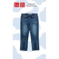 ราคา UNIQLO​ กางเกงยีนส์ Skinny Fit (8164911152)
