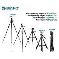 ราคา ขาตั้งกล้อง Benro T560 56.5 Inch Digital SLR Camera Aluminum Travel Portable Tripod with Bag S0959 (1977769799)