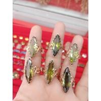 ราคา #แหวนเศษนาคหัวพลอยเหลี่ยม (27563377736)