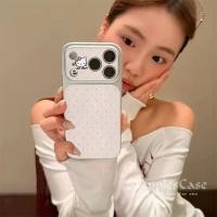 ราคา เคสไอโฟนลายคิตตี้สีชมพู-เหมือนเนื้อiPhone7 8 X XS 11 12 13 14 15 16 17 Plus Pro Max Air (54063635954)