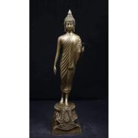 ราคา พระบูชา 25พุทธศตวรรษ ปางลีลา ปี2525 เนื้อทองเหลือง สูง15นิ้ว (20296030300)