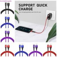 ราคา TRENDYTHREADS สาย USB Type C, สายเคเบิลข้อมูล สาย Micro USB/Type C, สายชาร์จ Fast CHARGING ความเร็วสูง 0.5/1/2/3 เมตร Fast CHARGING Wire Andriod/Type-c โทรศัพท์ (54115121666)