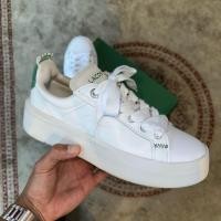 ราคา รองเท้า Lacoste แท้100% รุ่น Carnaby Plat สี White/Green (58104272102)