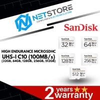 ราคา SANDISK HIGH ENDURANCE MICROSDHC UHS-I C10 (100MB/s) (32GB, 64GB, 128GB, 256GB, 512GB) (48715080118)