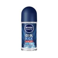 ราคา นีเวีย เมนคูลคิกโรลออน Nivea Men Cool Kick Roll-On 50ml. (26594695721)