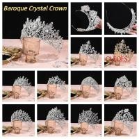 ราคา CLEOES Baroque คริสตัล Crown, Bar Mitzvah Crown ผม Hoop โลหะ Prince Crowns, Elegant แถบคาดศีรษะโลหะผสมอุปกรณ์เสริมผมรอบ Tiaras ผมเครื่องประดับ (50766207127)