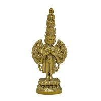 ราคา องค์ เจ้าแม่กวนอิม ปางพันมือ พระโพธิสัตว์กวนอิมปางพันเนตรพันกร พระแม่กวนอิม วัสดุทองเหลือง Home Decor by Boss (21990053666)