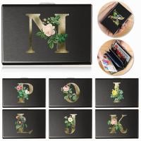 ราคา Card Wallet Slim Pop Up Metal Card Holder Wallet For Man & Woman Anti RFID Men Slim Aluminium ID Card Holder (56112094182)