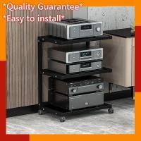 ราคา Amplifier, printer, computer host, multi-layer adjustable HiFi equipment, mobile audio and video shelf cabinet (40777179145)