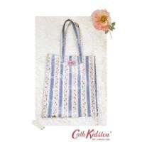 ราคา Used Cath Kidston bookbag oc tea rose stripe แท้มือสอง กระเป๋าใส่หนังสือเรียน (22772899918)