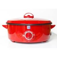 ราคา Hanabishi กระทะไฟฟ้า รุ่น HGP-140 (สีแดง) (9549653)