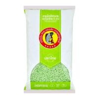 ราคา [สินค้าส่งด่วน] ปลาไทย 5 ดาว สาคูเม็ดเล็กใบเตย 500 ก. (41632232681)