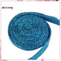ราคา <daixiong> 110 ซม.แฟชั่นแบนGlitterรองเท้าสีLacesผ้าใบรองเท้าผ้าใบเชือกผูกรองเท้าสตริง (48412995640)