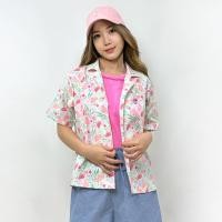 ราคา PORTLAND เสื้อเชิ้ตแขนสั้น คอฮาวาย / Hawaiian Shirt (White) (24366759488)
