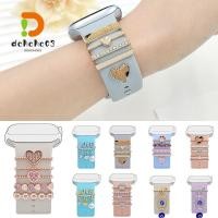 ราคา DOHOHPH เครื่องประดับสายนาฬิกา, สร้อยข้อมือเพชรมุกแหวนตกแต่ง, เครื่องประดับโลหะแฟชั่น สายรัดข้อมือ Charms อุปกรณ์เสริมสายรัด (52717053015)