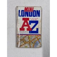 ราคา หนังสือ Mini London A-Z for area coverd see key map street Atlas&Index หนังสือมือสอง หน้าปกขาดขอคนรับได้ (42613894965)