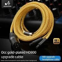 ราคา ATAUDIO HiFi สายหูฟัง Hi-end 16 Strands OCC Core HD800 สายหูฟังสําหรับ HD800 ผู้เล่นหูฟัง (48967158291)
