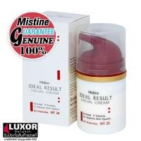 ราคา มิสทีน ครีมหน้า ไอดีล รีซัลท์ ริ้วรอย เรียบเนียน ใส 45g ครีมบำรุงผิวหน้า Mistine Ideal Result Facial Cream SPF 20 (19971785748)