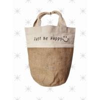 ราคา กระเป๋าผ้า+กระสอบป่าน รักษ์โลก Just be Happy (47551906993)
