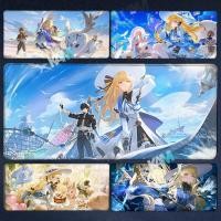 ราคา [Kam]แผ่นรองเมาส์ลายฟีบี้จากเรื่อง Wuthering Waves ขนาด 80x30 ซม. แผ่นรองโต๊ะขนาดใหญ่ กันลื่น ทำจากยาง ขอบเย็บ เหมาะสำหรับเล่นเกม ใช้เป็นแผ่นรองคีย์บอร์ดคอมพิวเตอร์สำหรับเกมเมอร์ (55715733756)