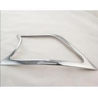 ราคา 2015 2019 For toyota INNOVA Chrome Front Fog Light Cover Trims Head Fog Lamp Frame Auto Accessorie (57113156778)