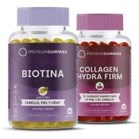 ราคา Set-Collagen ประกอบด้วย Coenzyme Q10+Biotin 5000 Micrograms-Skin, Hair and Nail Care-Zinc, Selenium and Vitamin A, C, E-Sugar-Free-120 Capsules Gummy-30 Days (52117382469)
