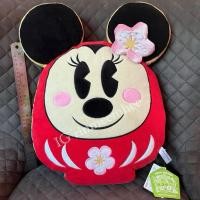 ราคา Tokyo Disney Resort Japan 2 Sided MickeyMinnie Mouse Daruma Cushionwith tag (41027911001)