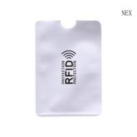ราคา NEX ที่วางบัตรเครดิตธุรกิจ RFID Blocking Sleeve Protector Shield Holder สําหรับ Cas (42534423214)