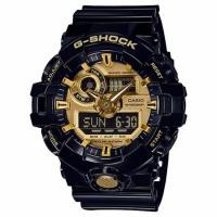 ราคา Casio G-Shock นาฬิกาข้อมือผู้ชาย สายเรซิ่น รุ่น GA-710GB-1A (2064593471)