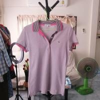 ราคา เสื้อคอโปโล ลาคอส Lacoste แท้หญิง ไซส์​M 38 (27272501944)