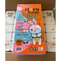 ราคา [ 2แพ็ค ] Haru กระดาษทิชชู่เช็ดหน้า หนานุ่ม 2 ชั้น 170 แผ่น (29294783628)