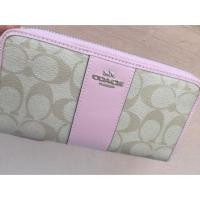 ราคา พร้อมส่งEMSฟรี!!! #UsedLikeVeryNew Coachแท้% Coach กระเป๋าสตางค์ใบยาว ของแท้ ใช้เอง (2287253791)
