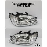 ราคา ไฟหน้า​ MITSUBISHI​ LANCER​ CEDIA​ ซีเดีย 2001​-2003 TYC (3265952139)