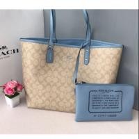 ราคา Coach tote 17นิ้ว กลับด้านใช้ได้2ด้าน +เป๋าเล็กสุดคุ้ม/พร้อมส่ง (1720912725)