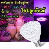 ราคา *พร้อมส่ง*สินค้าอยู่ไทย ไฟปลูกต้นไม้ ไฟปลูกพืช Led Grow Light ขั้วE27 (7173732005)
