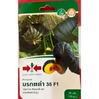 ราคา ฟักทองลูกผสม มรกตดำ 35 F1 ซองกระดาษ (43766837545)