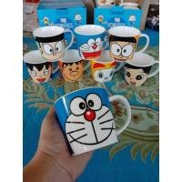 ราคา แก้วโดเรม่อนและผองเพื่อน ยกชุด 8 ใบ (คละลาย) (24790664209)