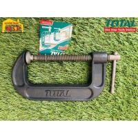 ราคา Total โททอล ปากกาจับเหล็กตัว C 5" THT13151 ปากกาตัวซี ปากกาจับชิ้นงาน ( C-Clamp ) (13779645845)