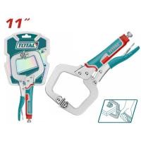 ราคา TOTAL THT111113 คีมล็อคตัวซี 11 นิ้ว ( C-Clamp Locking Plier ) (22150042722)