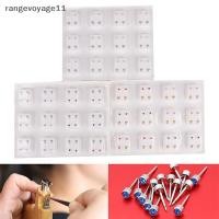 ราคา [Range11] 24 ชิ้นต่างหูทางการแพทย์เครื่องมือเจาะหูสตั๊ดต่างหูเหล็กผ่าตัดผู้หญิง [VN] (48216016236)