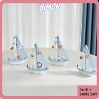 ราคา แบบจําลองเรือแล่นเรือใบ ซิมตัน, เรือแล่นใบไม้ที่ทําด้วยมือ, สไตล์ชายฝั่งขนาดเล็กขนาดตกปลาสําเนียงเปลือกหอยสําเนียงใบขนาดเล็กตกแต่งบ้าน (49265870962)