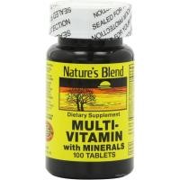 ราคา Nature's Blend NAT B MULTIVITAMIN & MIN TB, Assorted, 100 Count (56765014415)